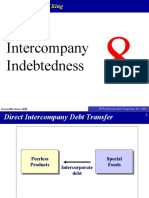 Intercompany Indebtedness: Irwin/Mcgraw-Hill