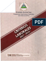 Criterios Laborales 2017-2018 Nicaragua