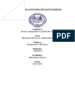 Tarea 1.2 Elementos Del Proceso Administrativo EDR.