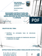 Sistemas Estructurales e Idealización de Cargas Agrícola 2021-2
