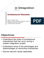 System Integration: Architectural Mismatch