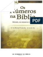 Os Números Da Bíblia - Christian Chen