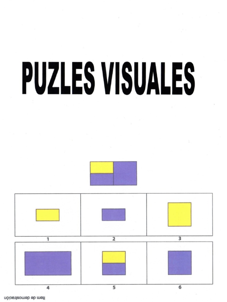 Rompecabezas Visuales y Retencion de Imagenes Wisc V PDF