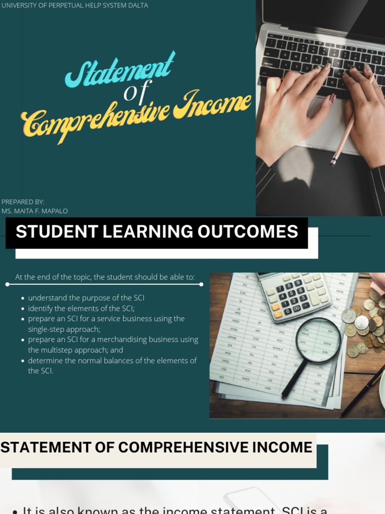 Chapter 2 Statement of Comprehensive Income | PDF | Expense | Income ...