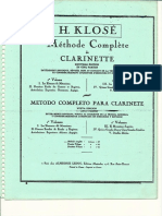 H. Klosé - Méthode Complète de Clarinette