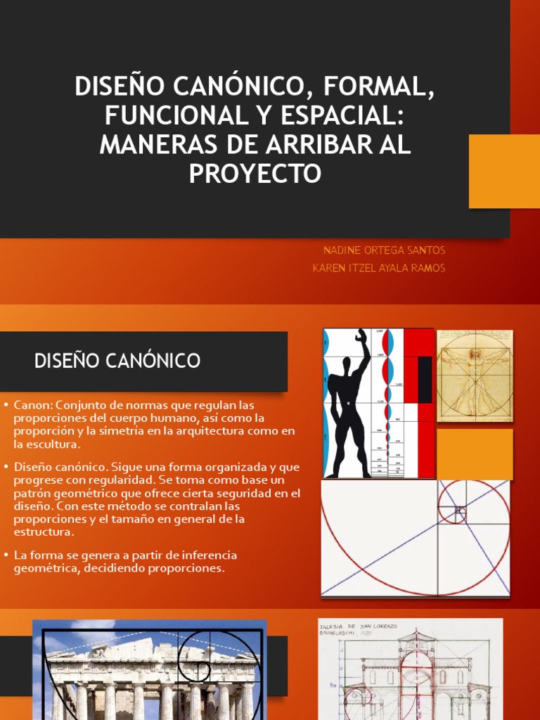 Diseño Canónico y Funcional en Arquitectura | PDF | Diseño | Diseño ...