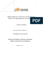 Idea Final-Propuesta de Proyecto Dirigida Al Sector Turistico-Proyecto Final-Materia ''Comunicación y Medios Digitales I''-5to Semestre-Unemi