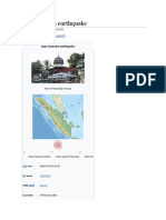 2022 Sumatra Earthquake