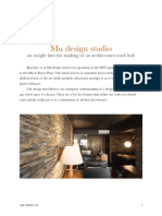 Studio Documentation - Mu Design