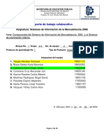 Reporte de Trabajo Colaborativo: Asignatura: Sistemas de Información de La Mercadotecnia (SIM