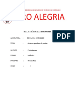 Ciro Alegria: Mecatrónica Automotriz