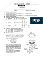 Alcohols Theory