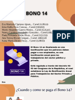 Bono 14