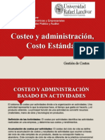 Costeo y administración, Costo Estándar (1)