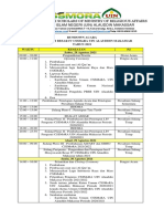 Rundown Acara Mubes