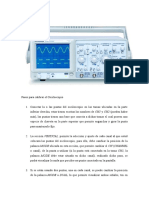 Calibración de Un Osciloscopio Análogo