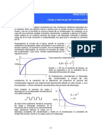 Carga y Descarga de Un Condensador