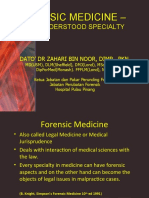 Introduction To Forensic Medicine 2016