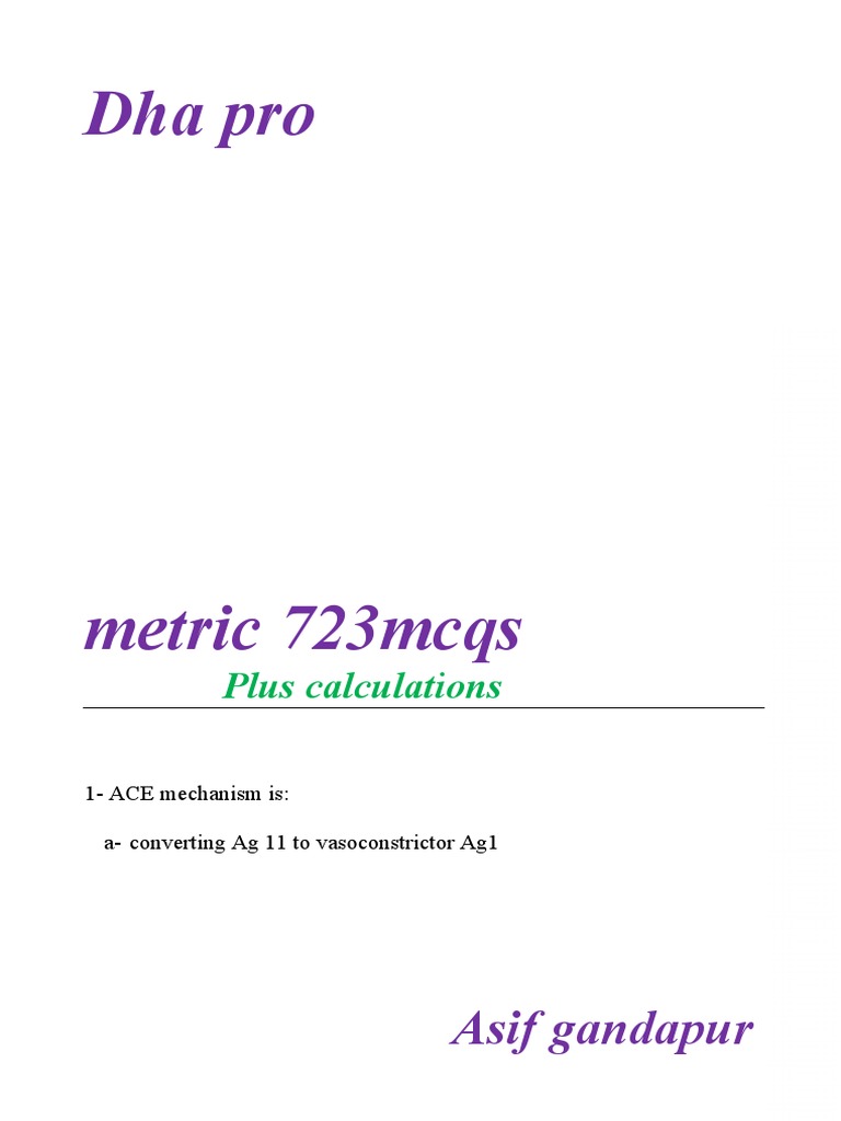 Prometric Exam Materials For Pharmacist Pdf Drugs Pharmacology