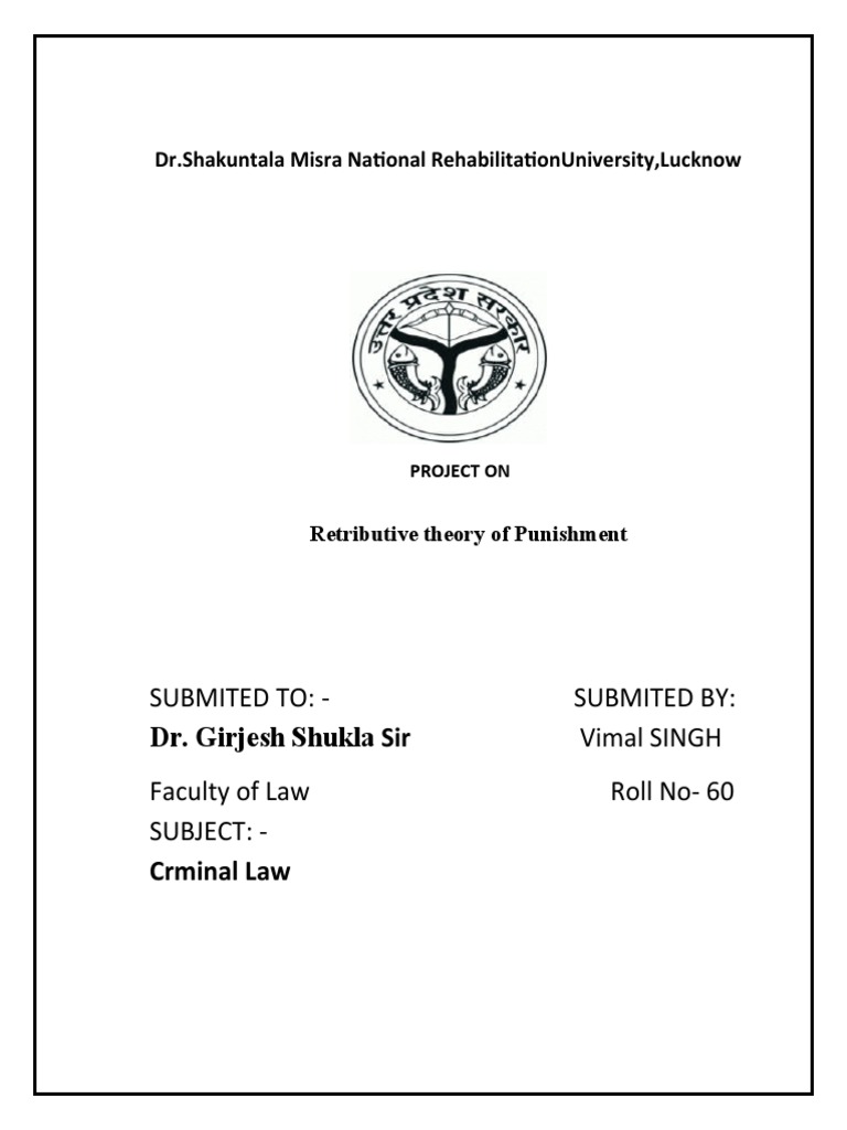 Vimal Criminal Law Project 3rd Sem PDF Batson V. Kentucky Eighth