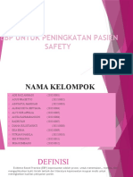 KEL 1 EBP Peningkatan Patient Safety