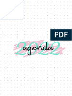 Calendario agenda 2022