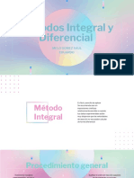 Métodos Integral y Diferencial