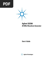 Agilent 33220A 20 MHZ Waveform Generator