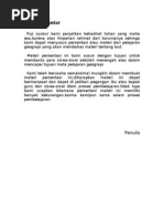 Kata Pengantar Dan Daftar Isi Makalah Geografi