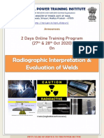 Brochure For Radiographic Interpretation