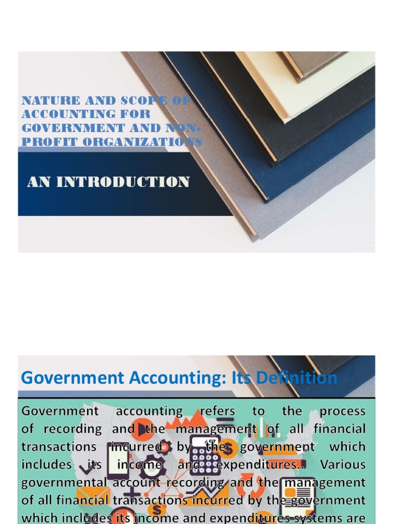 An Introduction An Introduction Nature and Scope of Accounting For
