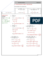 Equations Quotients Corriges D Exercices