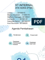 Audit Internal PT Batik Keris