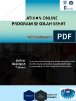 PERSADA-MATERI ToT School Health Program 2021 Presentation