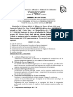 Acta Costitutiva Del Òrgano de Evaluaciòn 2009-2010