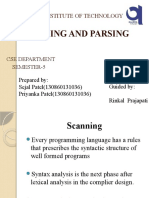 SP Scanning-Parsing38 39