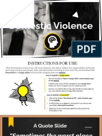 017 Domestic Violence PPT Presentation