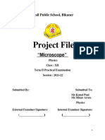 Project File: "Microscope"
