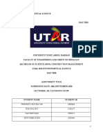 Ugba 1813 Environmental Science - Group Assignment