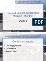 Meeting Guest Expectations Through Planning