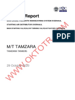 MT Tamzara Pneumatic System Service Report