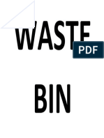 Waste Bin
