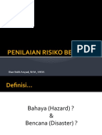 Pengukuran Risiko Bencana