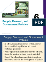 Mikro Meeting - 5. Supply, Demand and Gov Policies