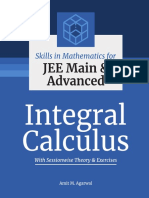 Skills in Mathematics Integral Calculus For JEE Main and Advanced 2022