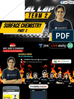 Surface Chemistry Part 2 Key Concepts