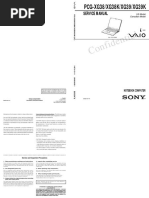 SONY PCG XG38 - XG38K - XG39 - XG39K Service Manual