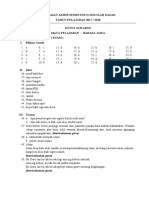 Kunci Jawaban PAS II Kls 6 KTSP 2017-2018