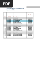 II Year III Sem Mentoring Forms 2020-2022