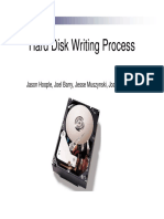 Hard Disk Writing Process Explained